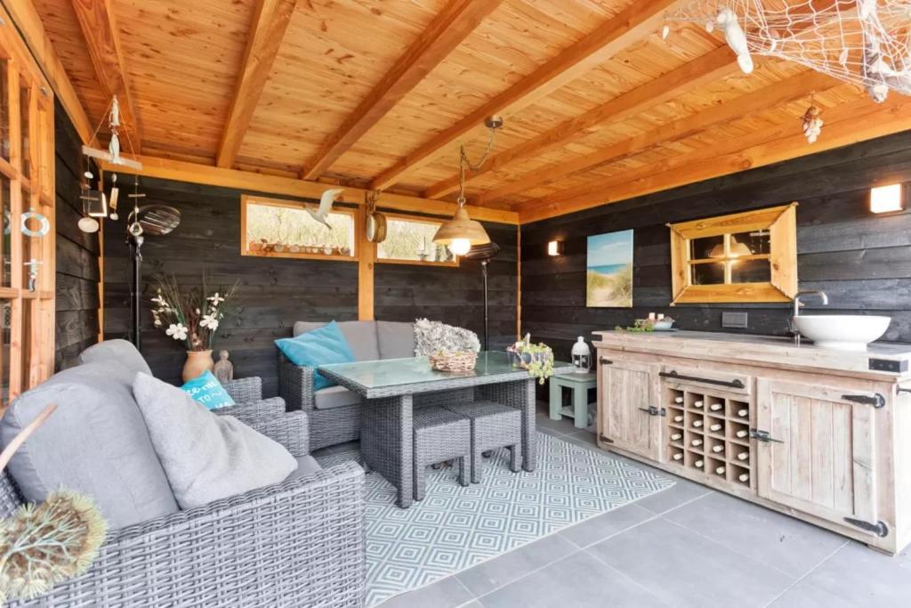 Vakantiehuis Met Luxe Tuin Dichtbij Het Strand Kamperland Bagian luar foto